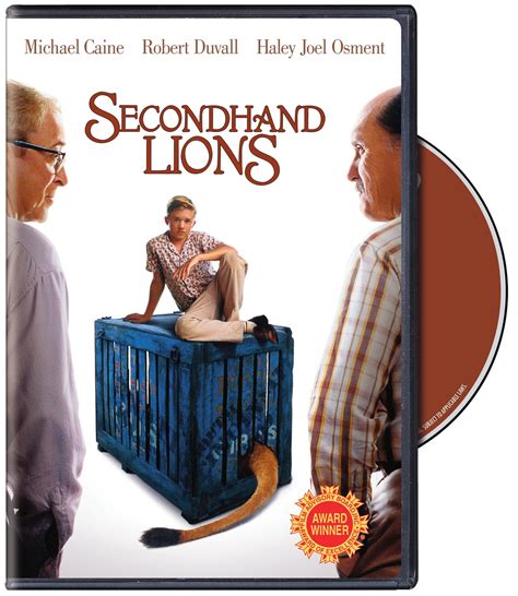 second hand lions dvd