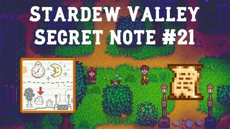 Secret Note 21 Walkthrough