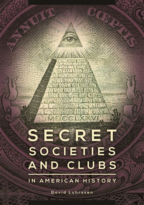 secret societies and clubs in american history PDF