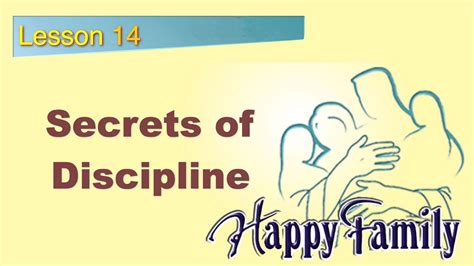 secrets of discipline secrets of discipline Reader