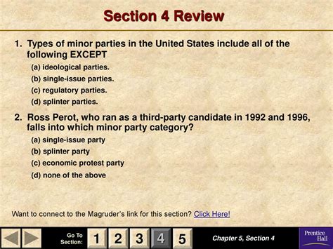 section 4 quiz the minor parties answers Doc