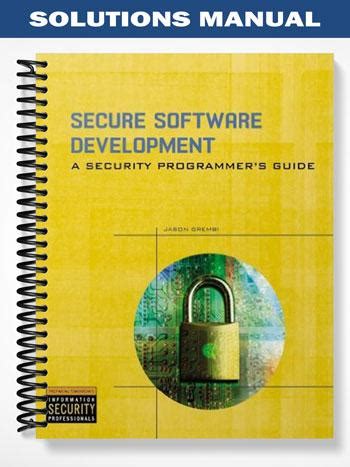 secure software development a security programmers guide Reader