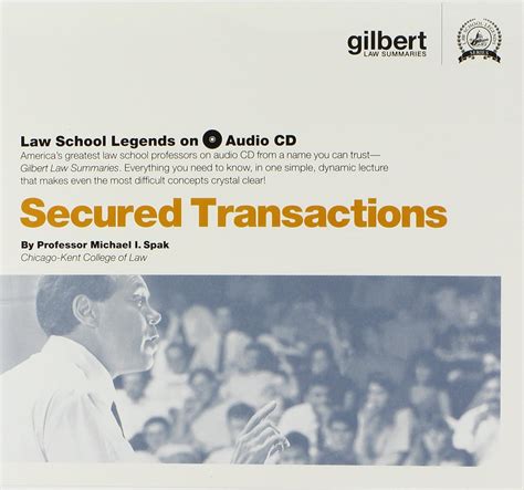 secured transactions law school legends audio series Kindle Editon