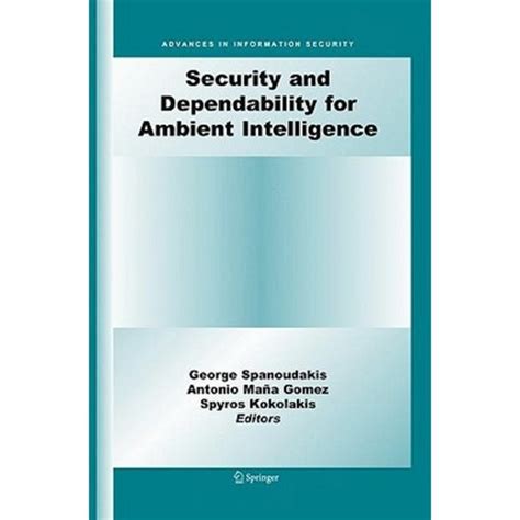 security and dependability for ambient intelligence Kindle Editon