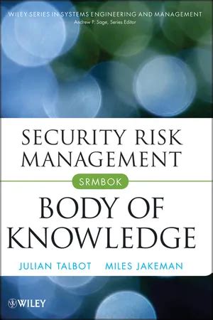 security risk management body of knowledge Ebook Epub