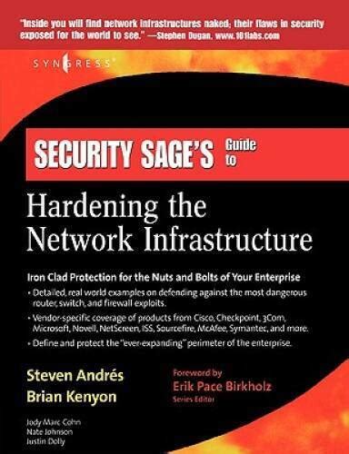 security sages guide to hardening the network infrastructure Kindle Editon