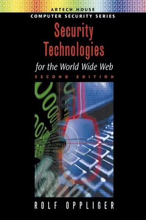 security technologies for the world wide web second edition Reader