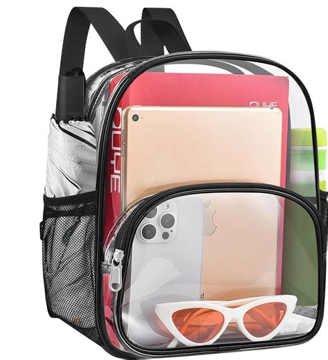 see through backpack