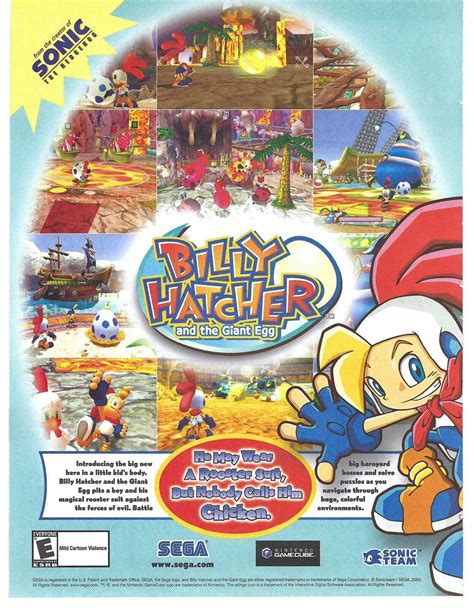 sega billy hatcher