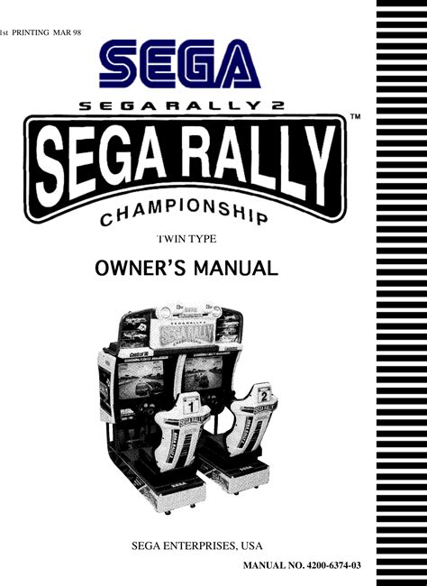 sega sega rally 2 owners manual Doc