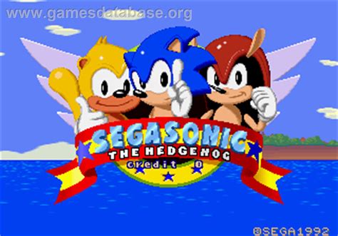 segasonic the hedgehog