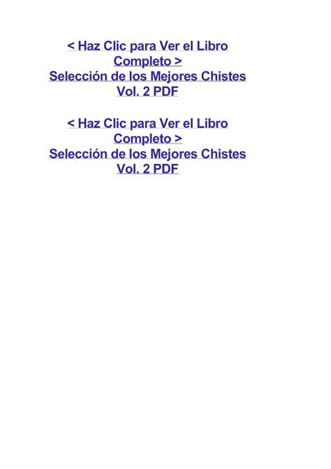 seleccion de los mejores chistes vol 1 Kindle Editon