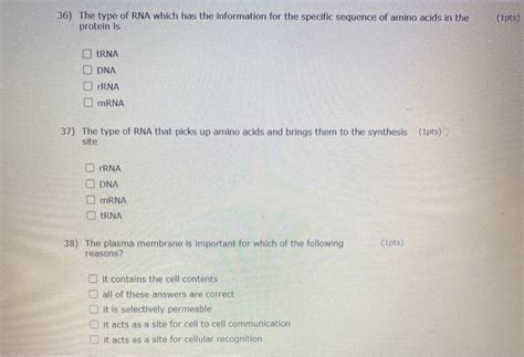 select the correct statement describing cellular structure or function