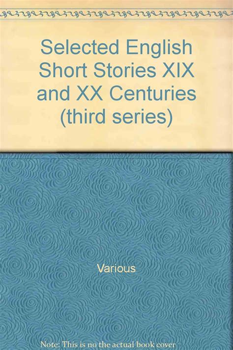 selected english short stories xix xx centuries third series Kindle Editon