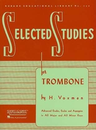 selected studies trombone rubank educational library Doc