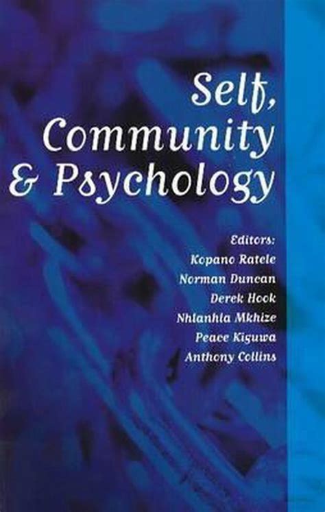 self community and psychology Kindle Editon