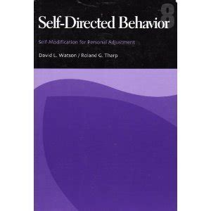 self directed behavior self modification for personal adjustment Ebook Doc