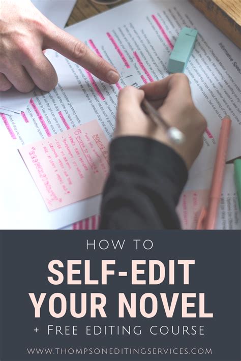 self edit your novel Doc