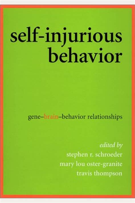 self injurious behavior gene brain behavior relationships Epub