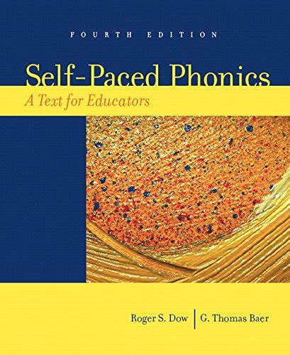 self paced phonics a text for educators 4th edition PDF