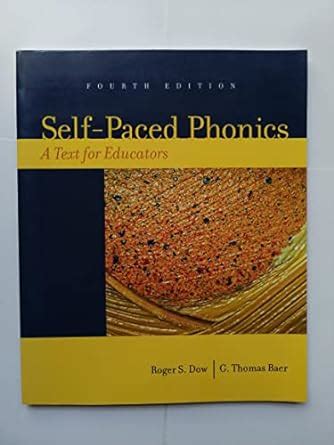 self paced phonics a text for educators 4th edition PDF