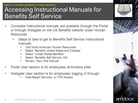 self service employee manual amdocs Doc