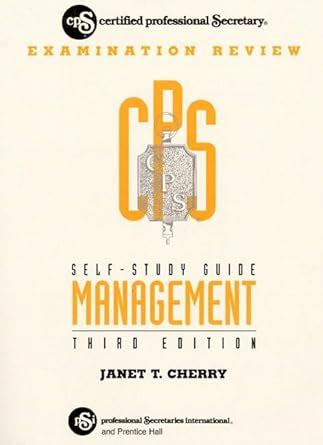 self study guide for cps exam review for management Reader