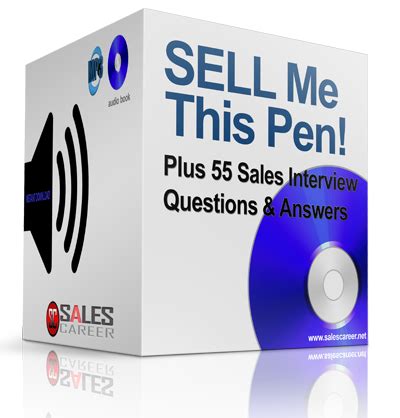 sell me this pen plus 55 sales interview questions and answers PDF