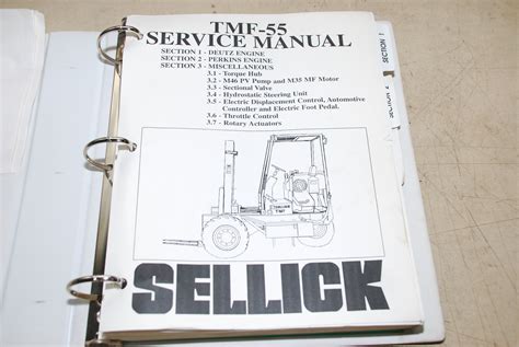 sellick forklift parts manual for tm55 Epub