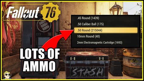 selling ammo fallout 76