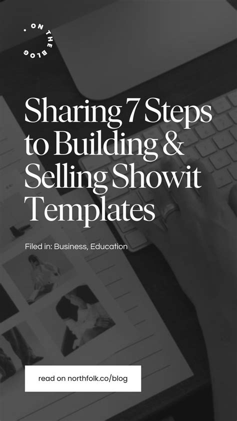 Selling Showit Templates