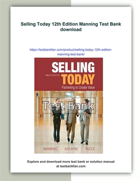 selling today 12th edition case study Kindle Editon