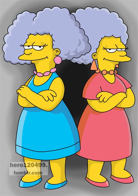 selma and patty the simpsons