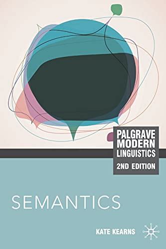 semantics second edition palgrave modern linguistics Doc