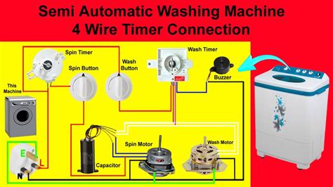 semi automatic washing machine timer diagram Kindle Editon