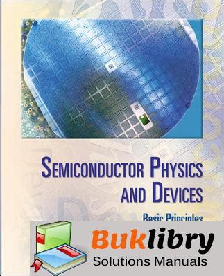 semiconductor physics and devices 3rd edition solution manual pdf PDF