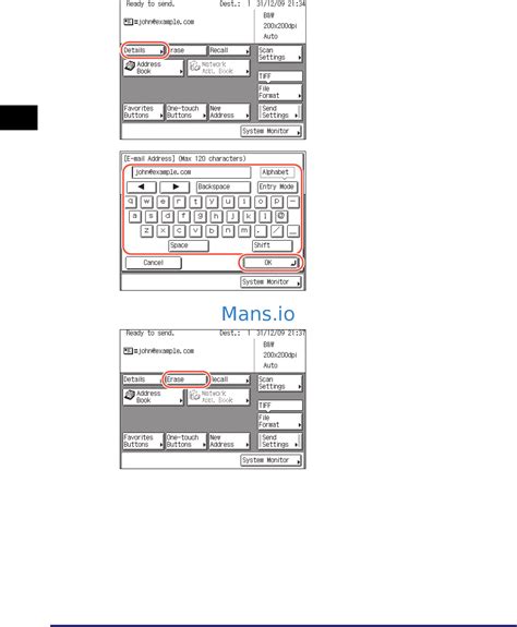 sending facsimile guide canon PDF