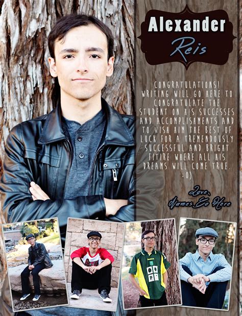 senior ad for yearbook