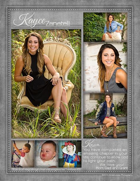 senior pages in yearbook