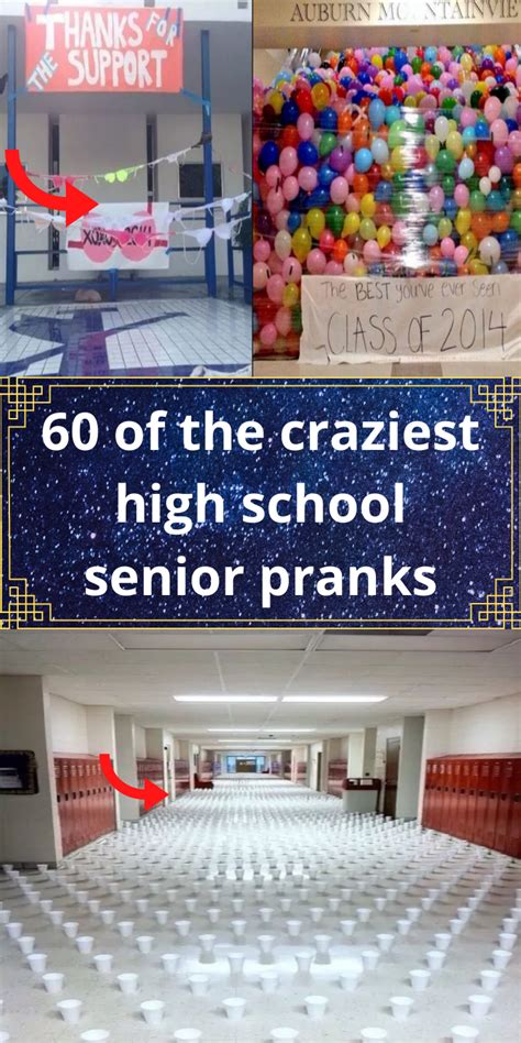 senior pranks ideas
