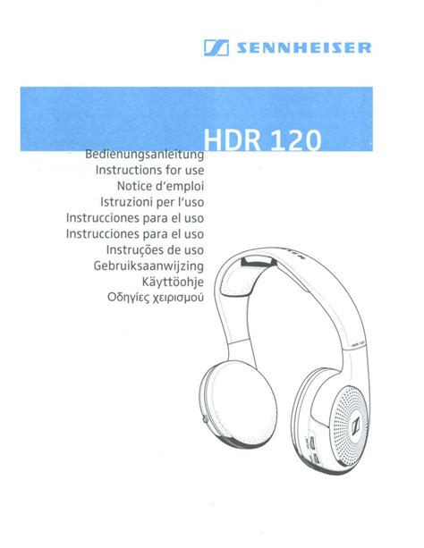 sennheiser rs 120 headphones owners manual Doc