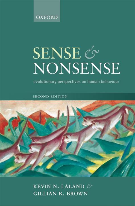 sense and nonsense evolutionary perspectives on human behaviour Doc