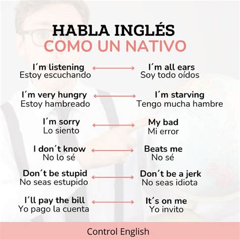 sentences 3 habla ingles como un nativo Doc