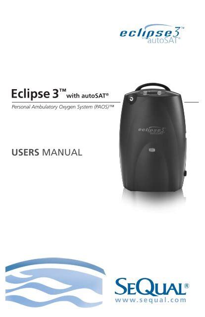 sequal eclipse service manual Reader