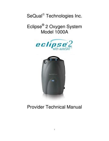 sequal eclipse technical manual Kindle Editon