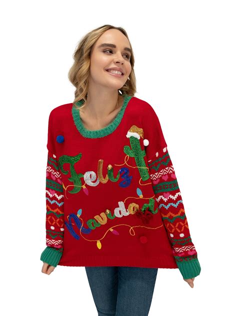 sequin christmas sweatshirt