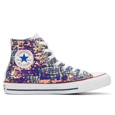 sequin converse