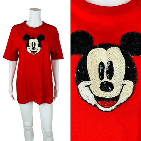 sequin mickey mouse shirt