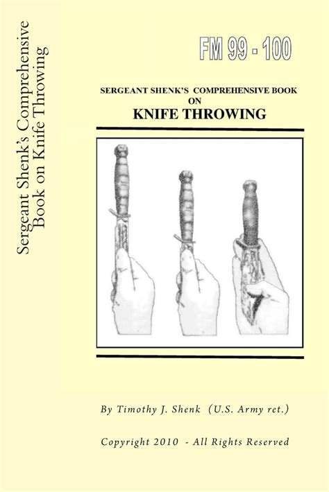 sergeant shenks comprehensive book on knife throwing Kindle Editon