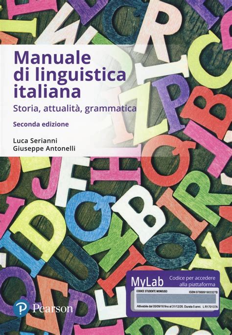 serianni manuale linguistica italiana Ebook PDF